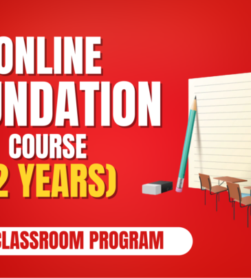 Online Foundation Course (2 Years)