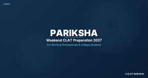 Pariksha — Weekend CUET 2027 Batch
